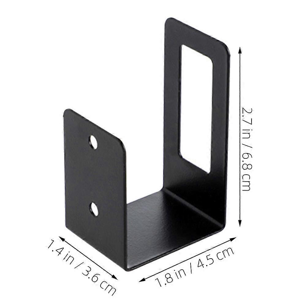 4 Pcs Lid Rack, Pot Rack Mounted Kitchen Stove Lid Holder, Wall Shelf Storage with Screws and Hooks