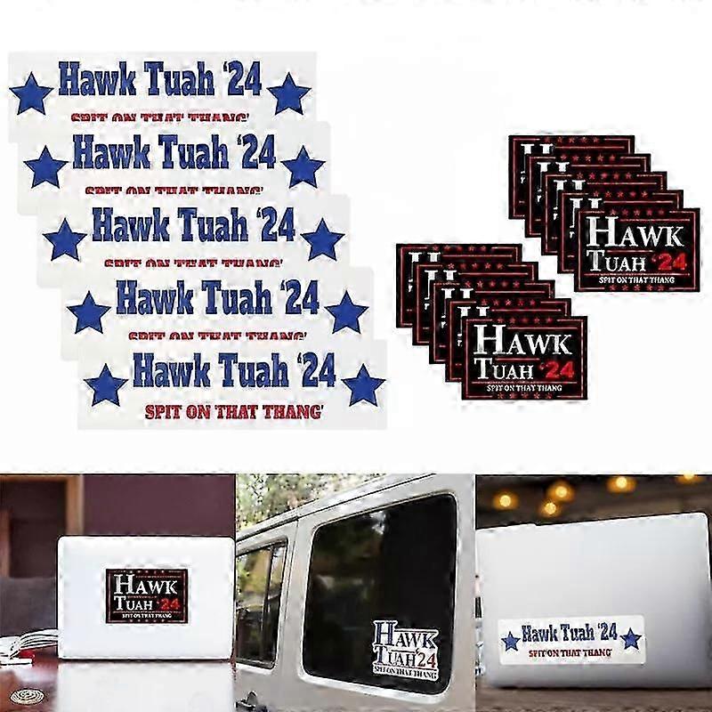 5x Hawk Tuah φτύστε σε αυτό το thang! Αυτοκόλλητο αστείο φορητό αυτοκίνητο αυτοκίνητο παράθυρο προφυλακτήρα Ute Decal