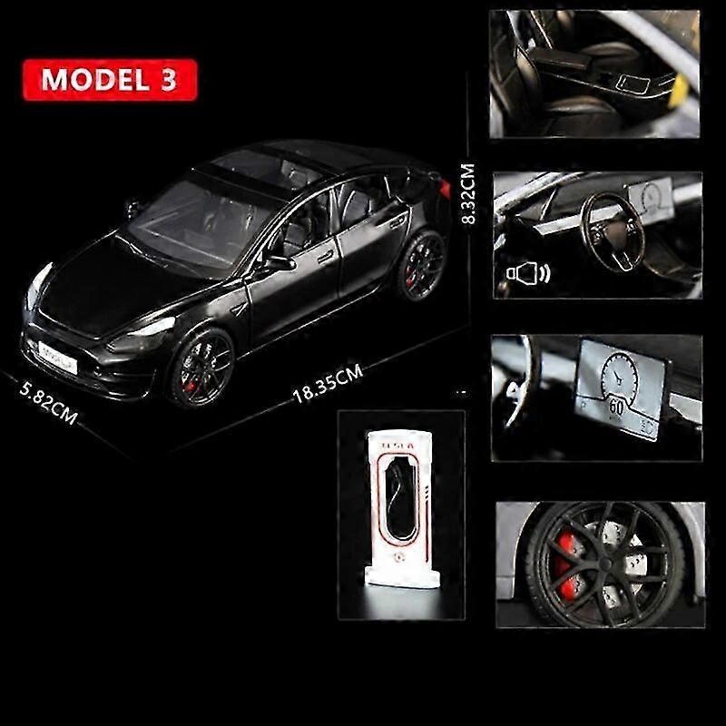 1:24合金車モデルダイキャストメタル玩具車両シミュレーションサウンドとライトコレクションキッズギフト