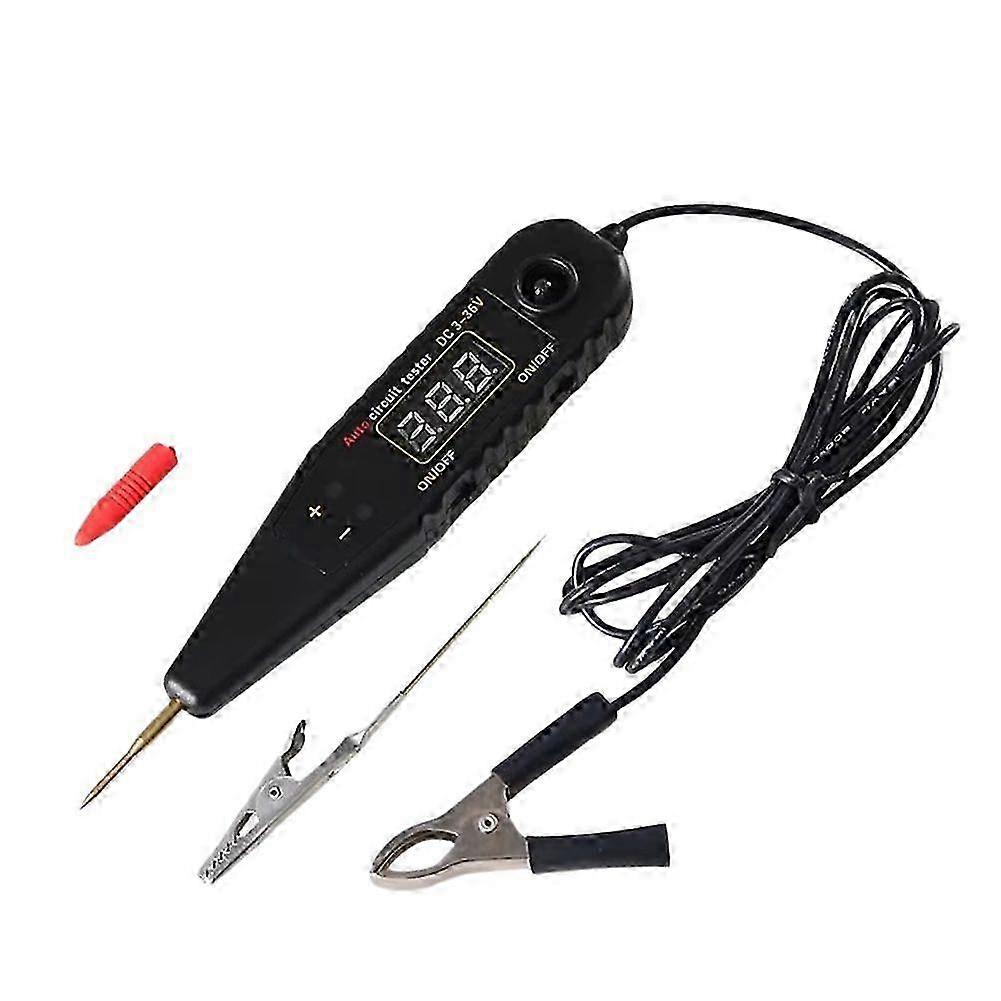 Automotive Pulse Sensor Signal LED Testing Pen Probe 0-36V Voltage Diagnostic Tool