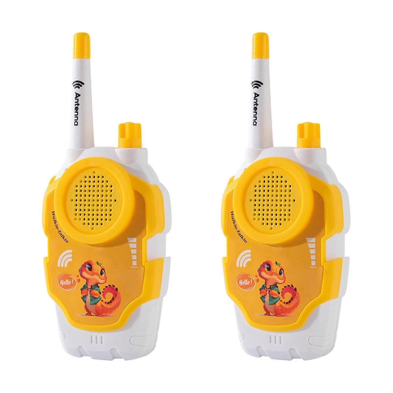 Set of 2 Communication Toys for Kids, 300M Long Range, 7.5 x 3 x 17.5 cm for Camping, Hiking, Kids, Intercom, Snake Pattern