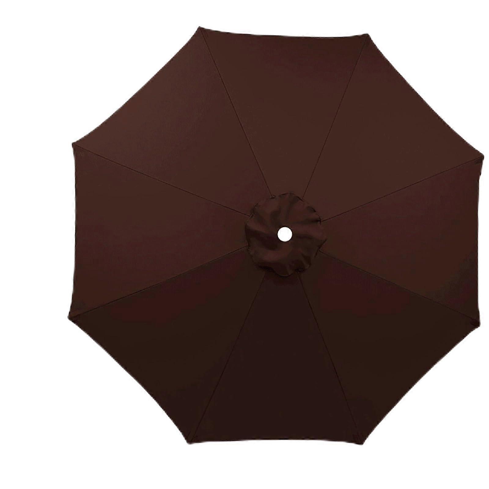 Replacement canopy cover for 2.7m/8.8ft patio umbrella, 6 ribs, Style9