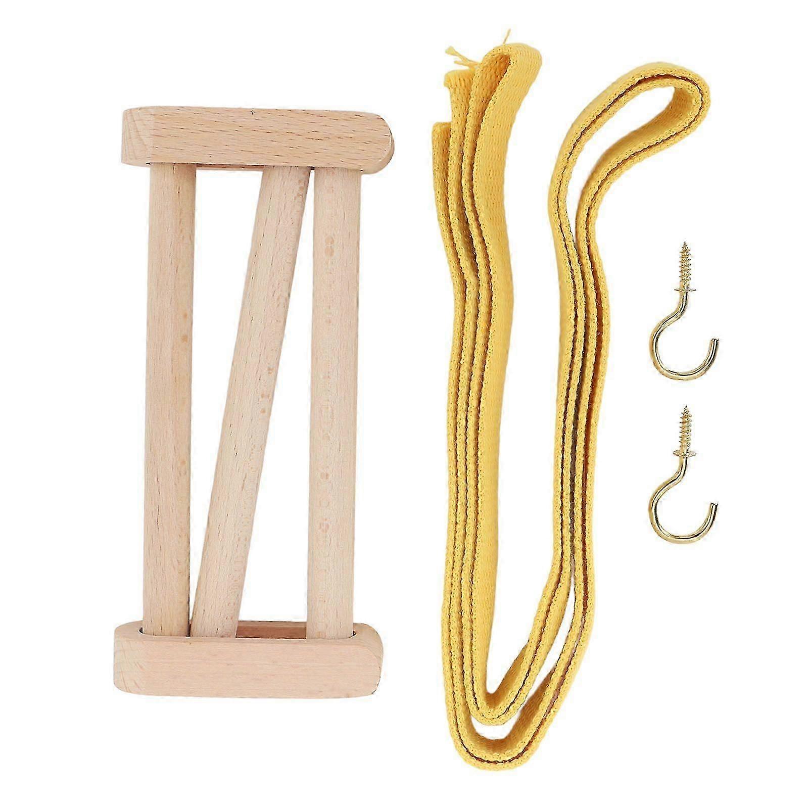 Waist Webbing Retainer Solid Wood Yarn Storage Holder