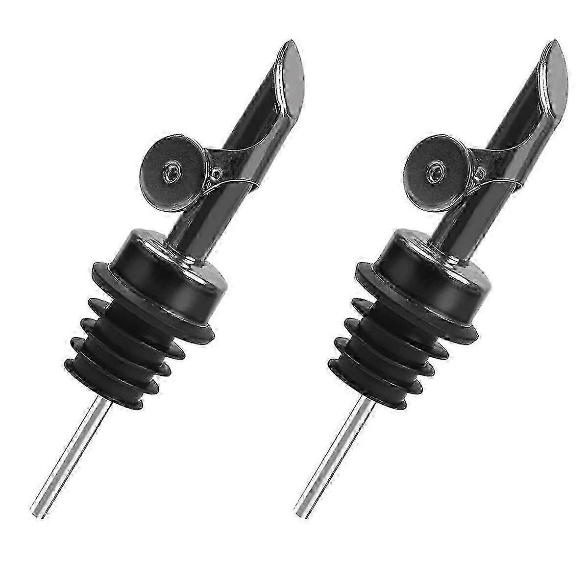 Hygienic Quick Pour Spout for Bottles with 2 Adapters for Large Neck, Auto-Open/Close