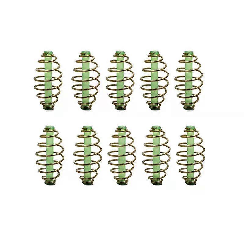 10Pcs Angeln Fixed Point Puncher Köder Käfig Karpfen Angeln Frühling Feeder Leicht zu Bronzing Hanging Tackle Angelwerkzeug Zubehör