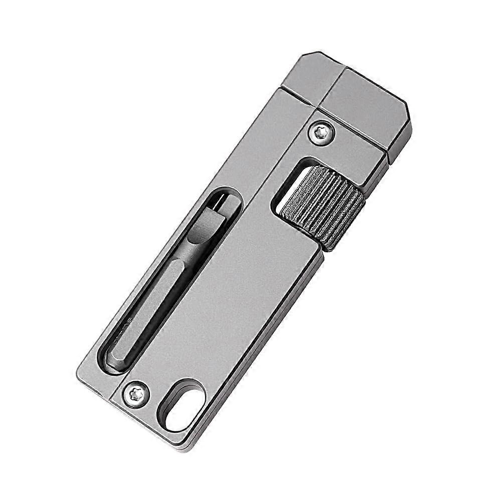 Adjustable Mini Wrench Titanium Alloy, Portable Multi-Tool Repair Tool for Outdoor Use, Versatile Multi-Function Wrench