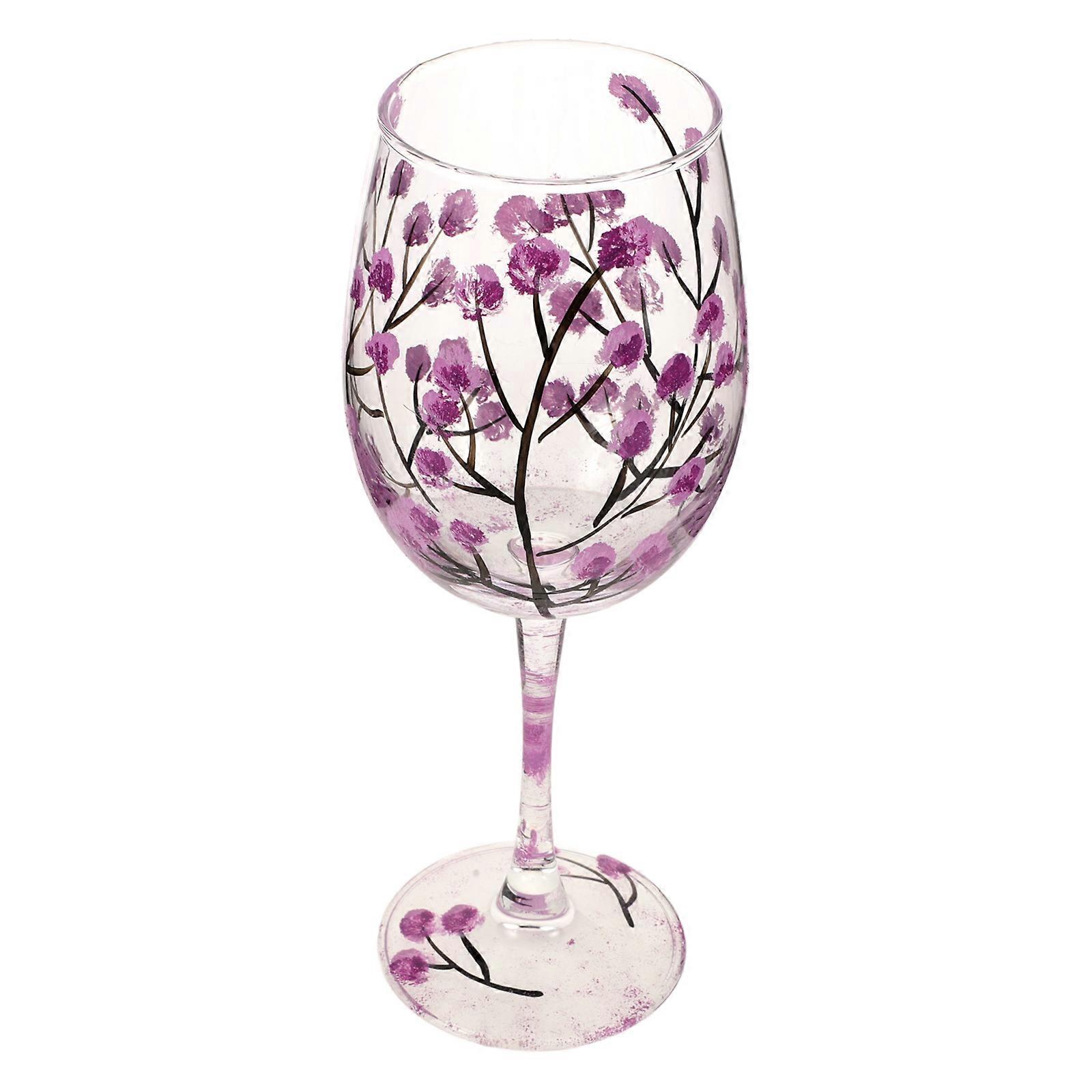 Romantic Drinking Glasses Wine Glass Wine Temperature Control Versatile Design 1Pack