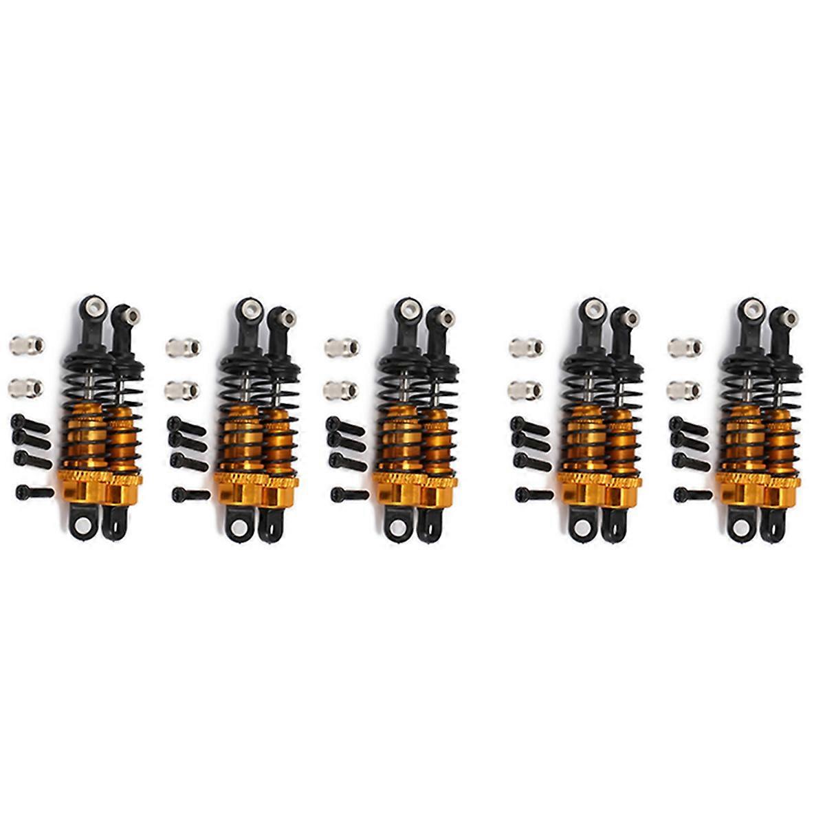 2 Pcs Damper for Rc Car 1/18 ,Yellow