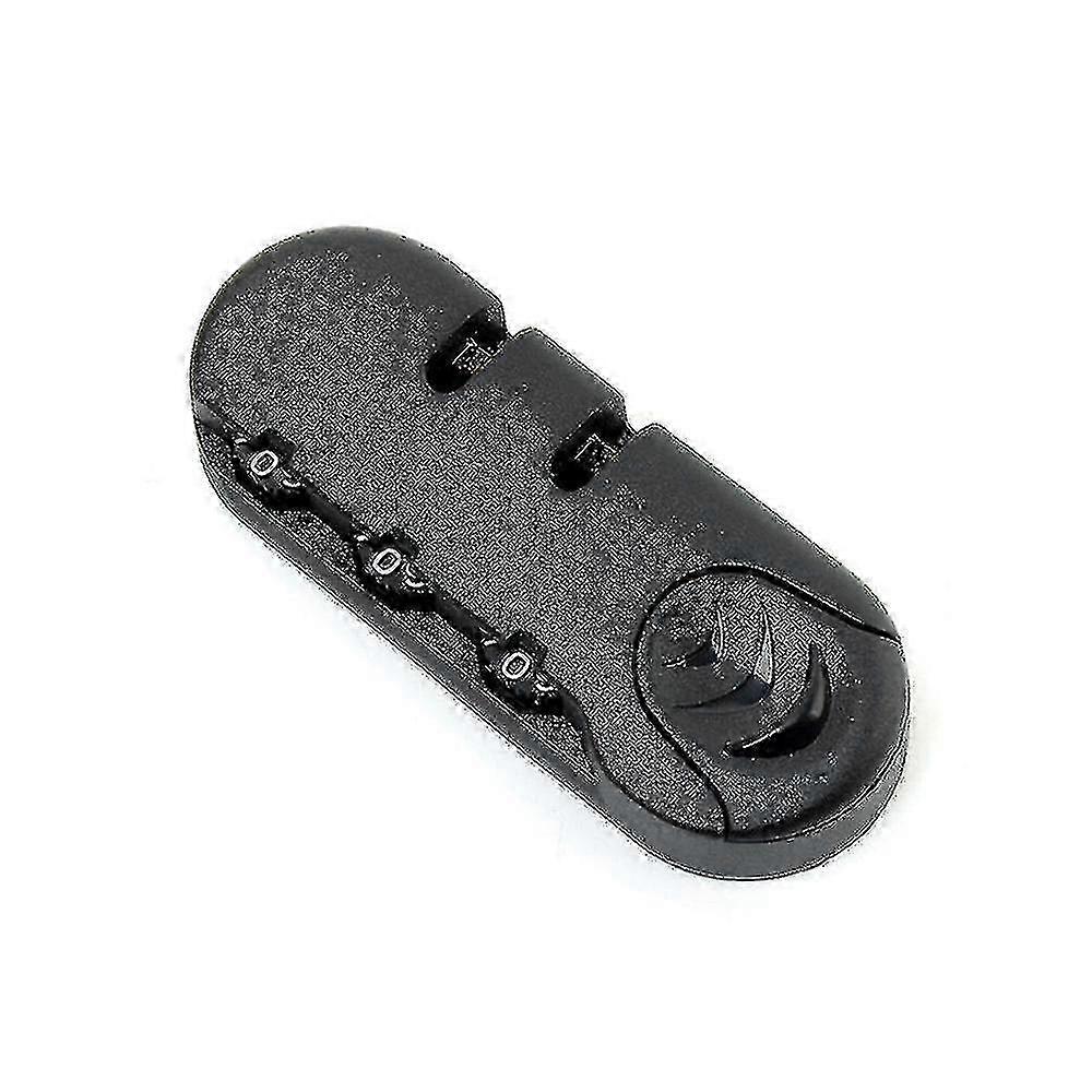 2pcs Black 3 Digit Combination Padlock Suitable for Travel Luggage Suitcase Code Lock Fixed Lock Anti-theft