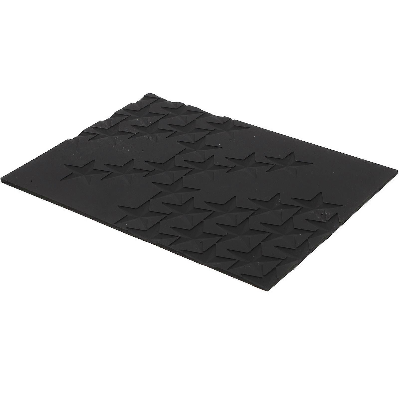 Embossing Mat Cake Impression Mat Non-stick Heatproof Silicone 9.8×7.1×0.1in 1Pack