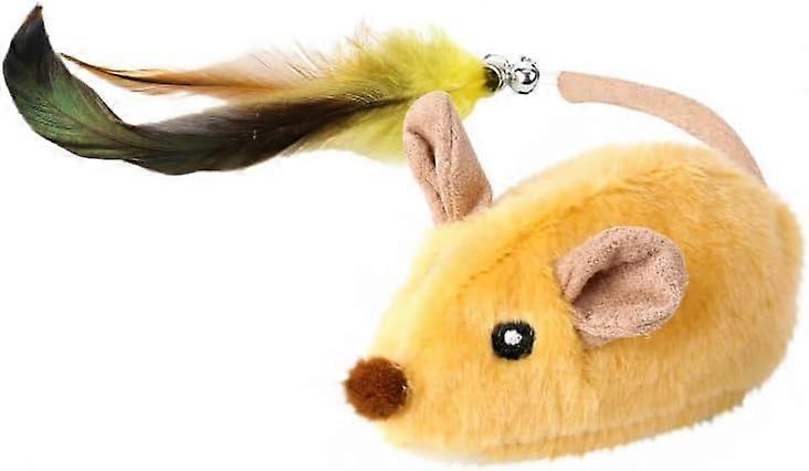 Magic Mouse Cat Toy - 2 Pack Interactive Mice for Cats, Plush Fabric, Ideal for Play and Exercise