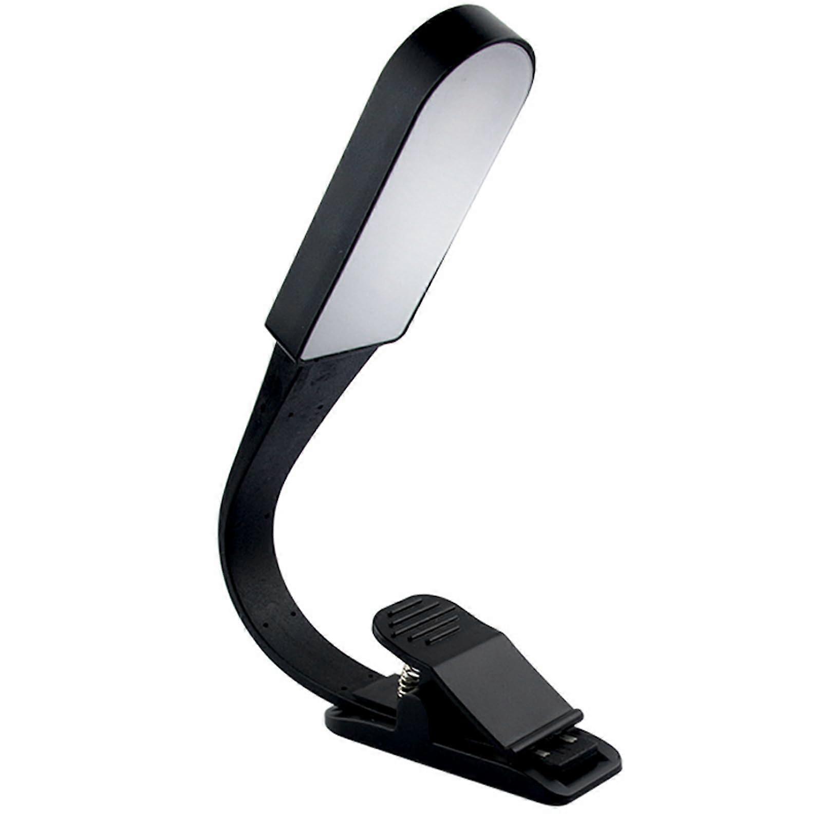 Rechargeable clipon lamp, stepless dimming bedside reading light, 2color eye protection for nursing and desk light for bedroom