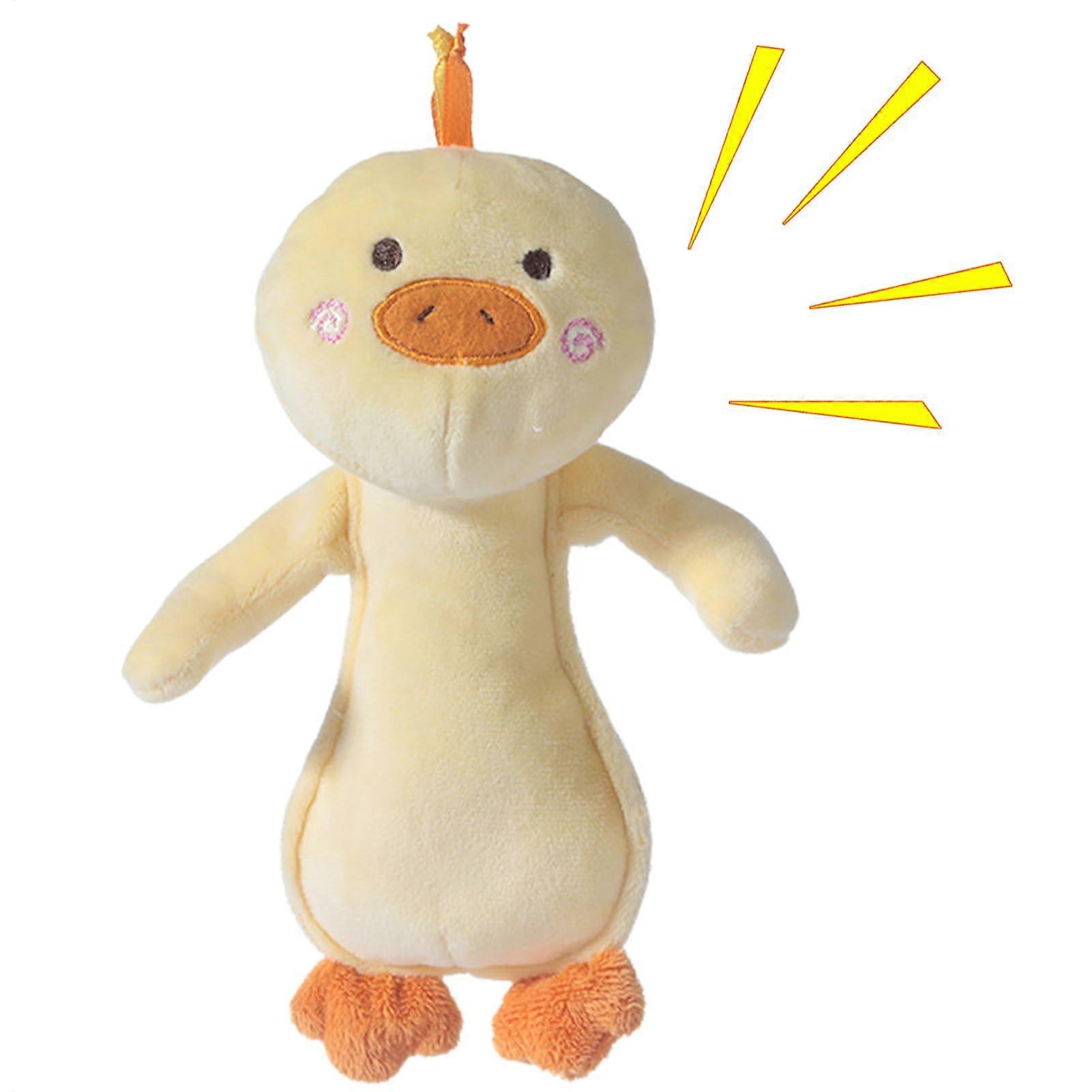 Plush rattles, plush clappers for babies  Soft sensory baby rattle  Cute rabbit bearshaped hand toy for infants, Yellow