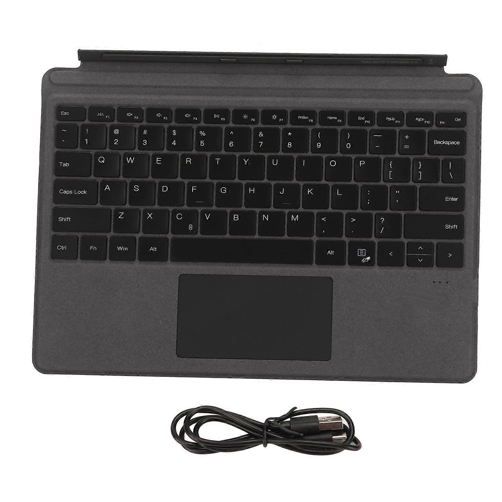 Wireless Keyboard Magnetic Ultra Slim Portable Keyboard with Touchpad for Pro 8 Pro X Keyboard Cover