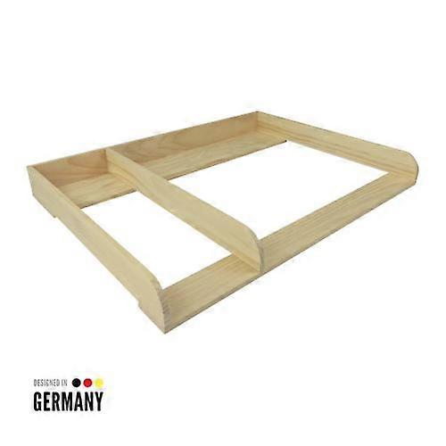 Puckdaddy Changing Attachment Pelle 108x11x80 cm Wood in Natural Divider suitable for IKEA Hemnes Chests of Drawers