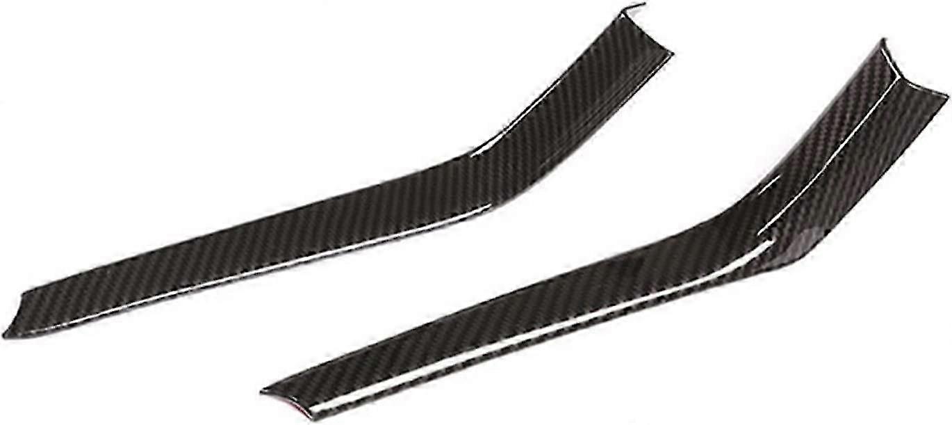 Auto Interieur Stickers en Console Bekerhouder Sierstrips - 2 stuks ABS Styling Accessoires voor Benz GLE W166, ML, GL, GLS X166 (2013-2019)