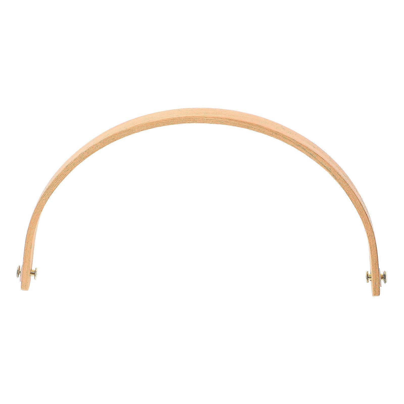 Wooden Bucket Handle Replacement for Ice Storage – Sturdy, Lightweight Grip for Pail Carrying, Easy Installation, Household Use