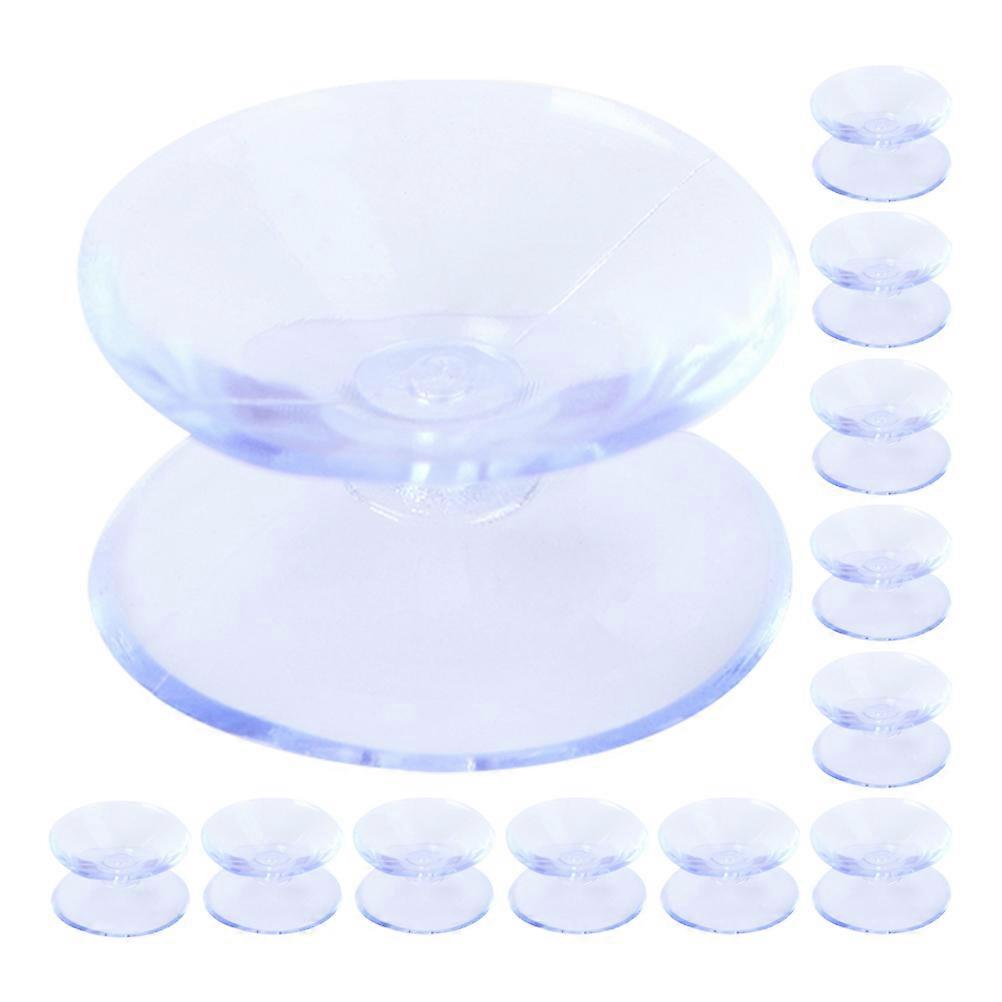 Double-Sided Suction Cup Pad Transparent PVC Strong Double-Sided Suction for Car Use