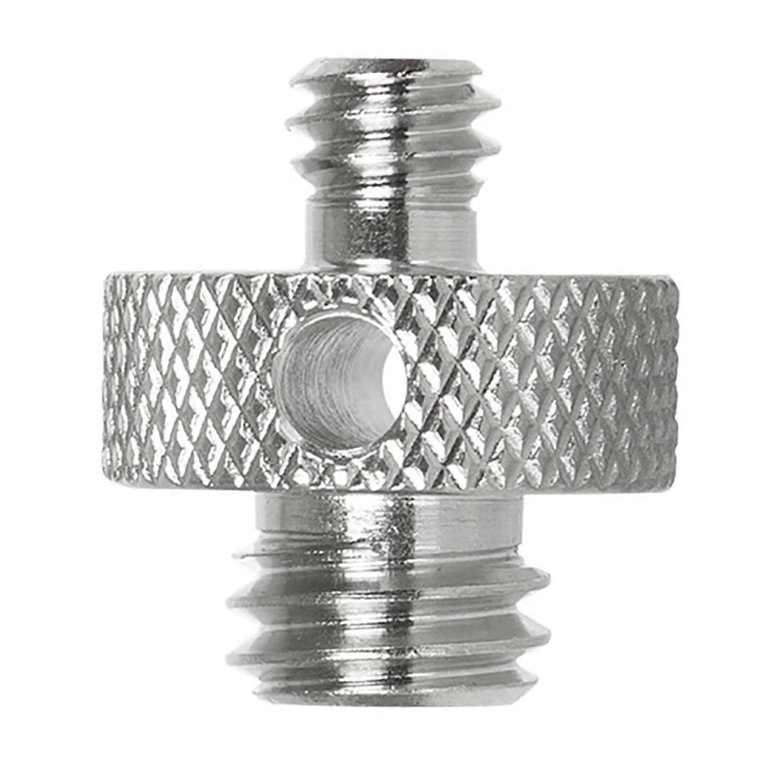 1/4 inch to 1/4 inch
1/4 inch to 3/8 inch
3/8 inch to 3/8 inch
External thread adapter for camera tripod, light stand/DSLR camera cage mount