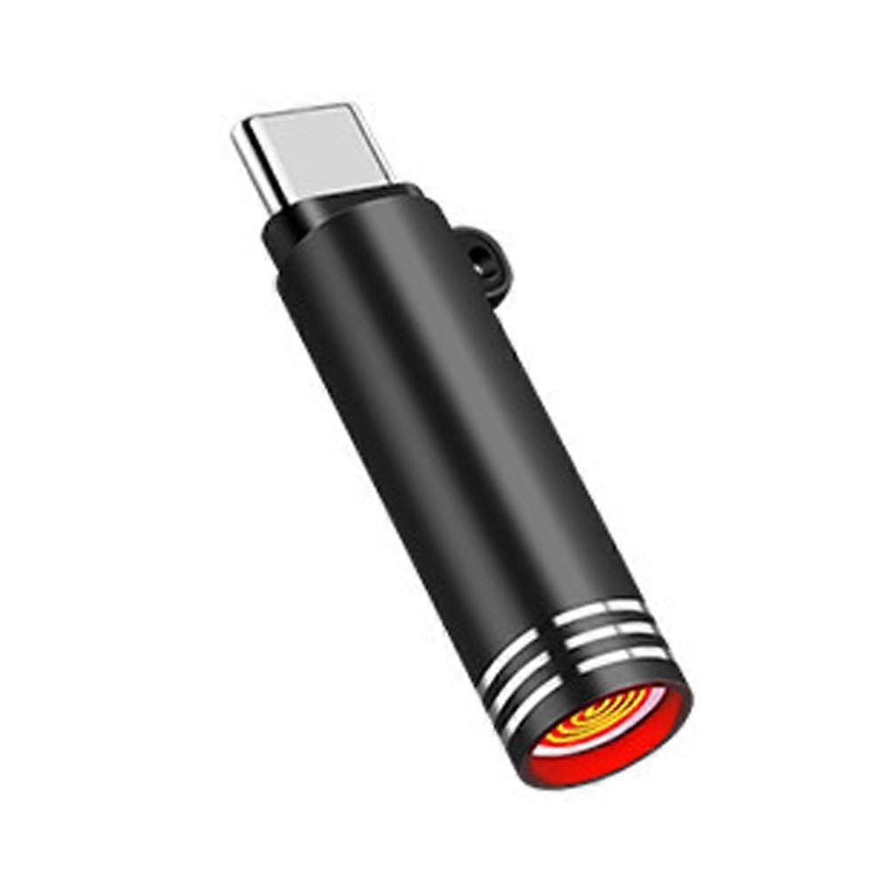 Usb-C Mini Lighter Tungsten Wire No Flame Blow Ignition Travel Safe Tool