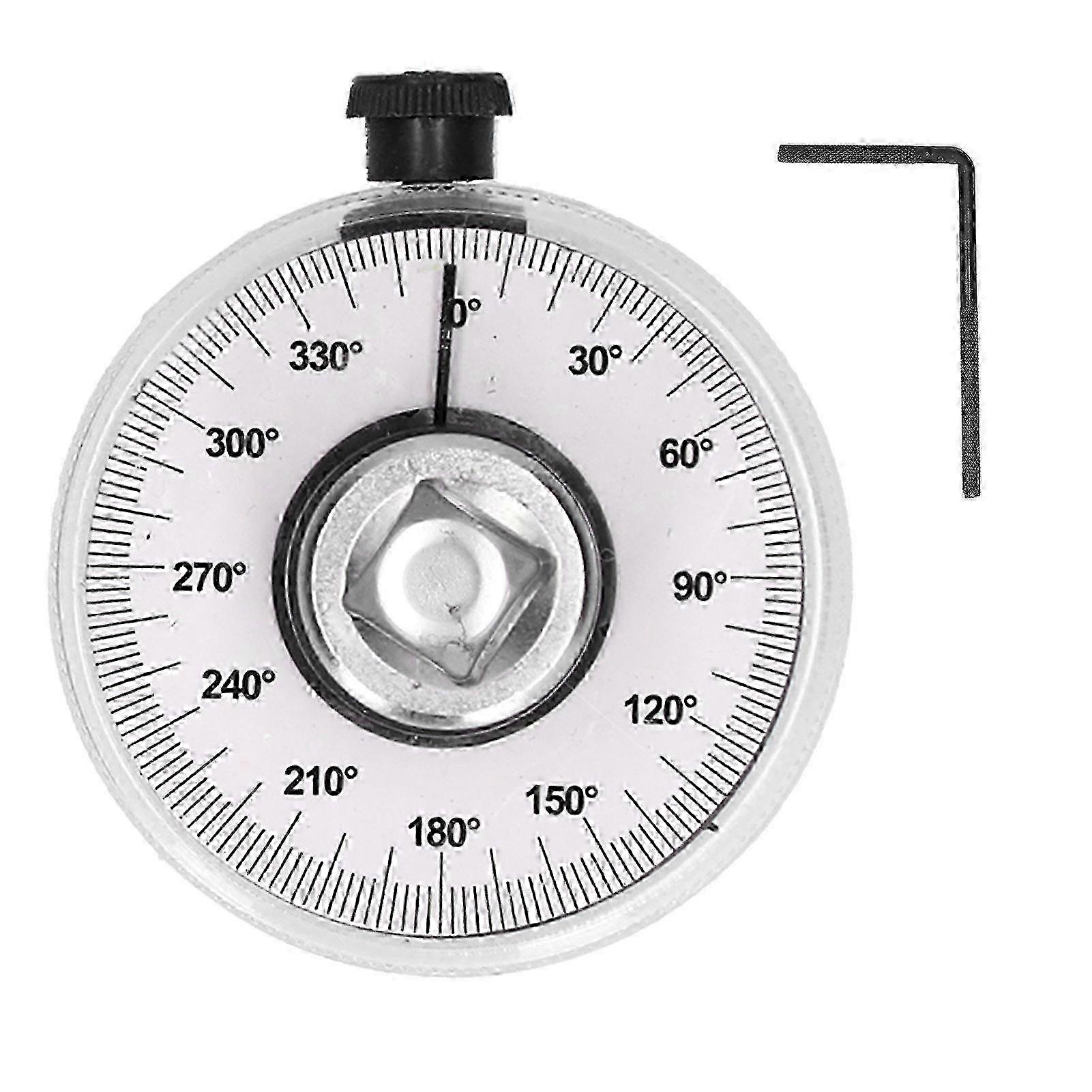360 Torque Angle Gauge Tool with 1/2 Drive - Precision Rotation Checker for Cars & Automotive Applications