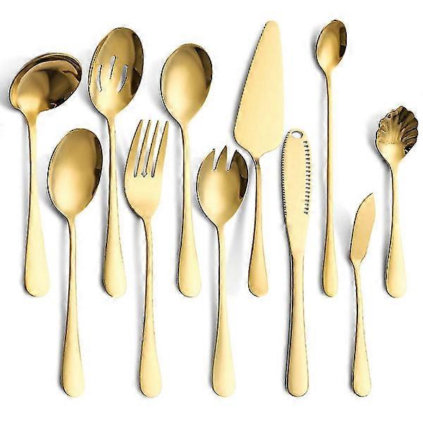 Set Besteckset - gold