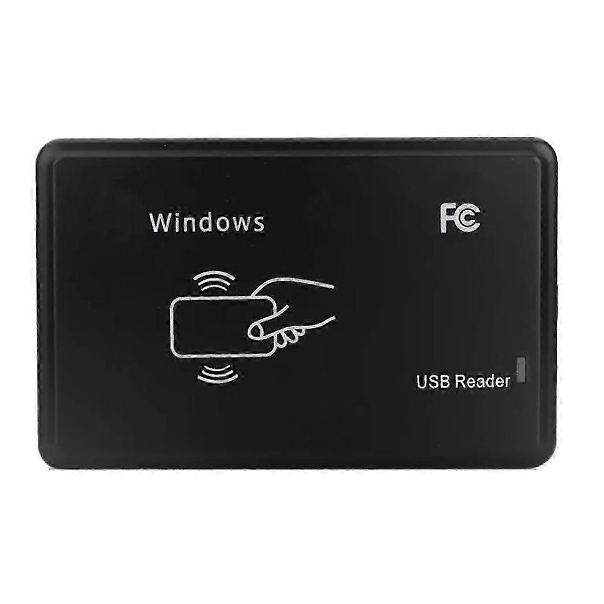 USB RFID Reader 125khz EM4100 ID Contactless Sensitivity Smart Card Reader TK4100 Support Window Sys