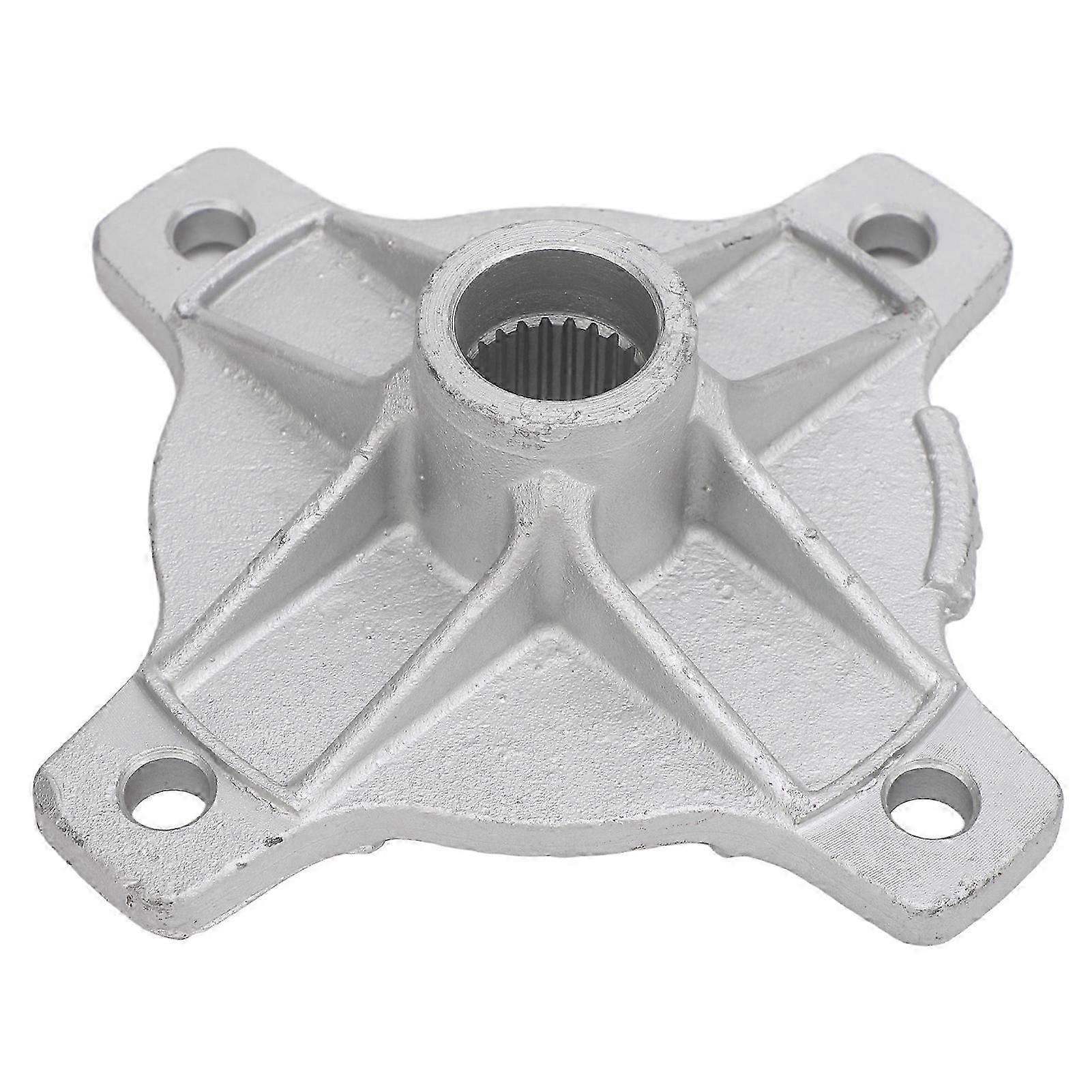 24T Spline 4 Stud Rear Axle Wheel Hub Replacement Part Silver for 125cc 150cc 200cc Quad Bike ATV Go Kart