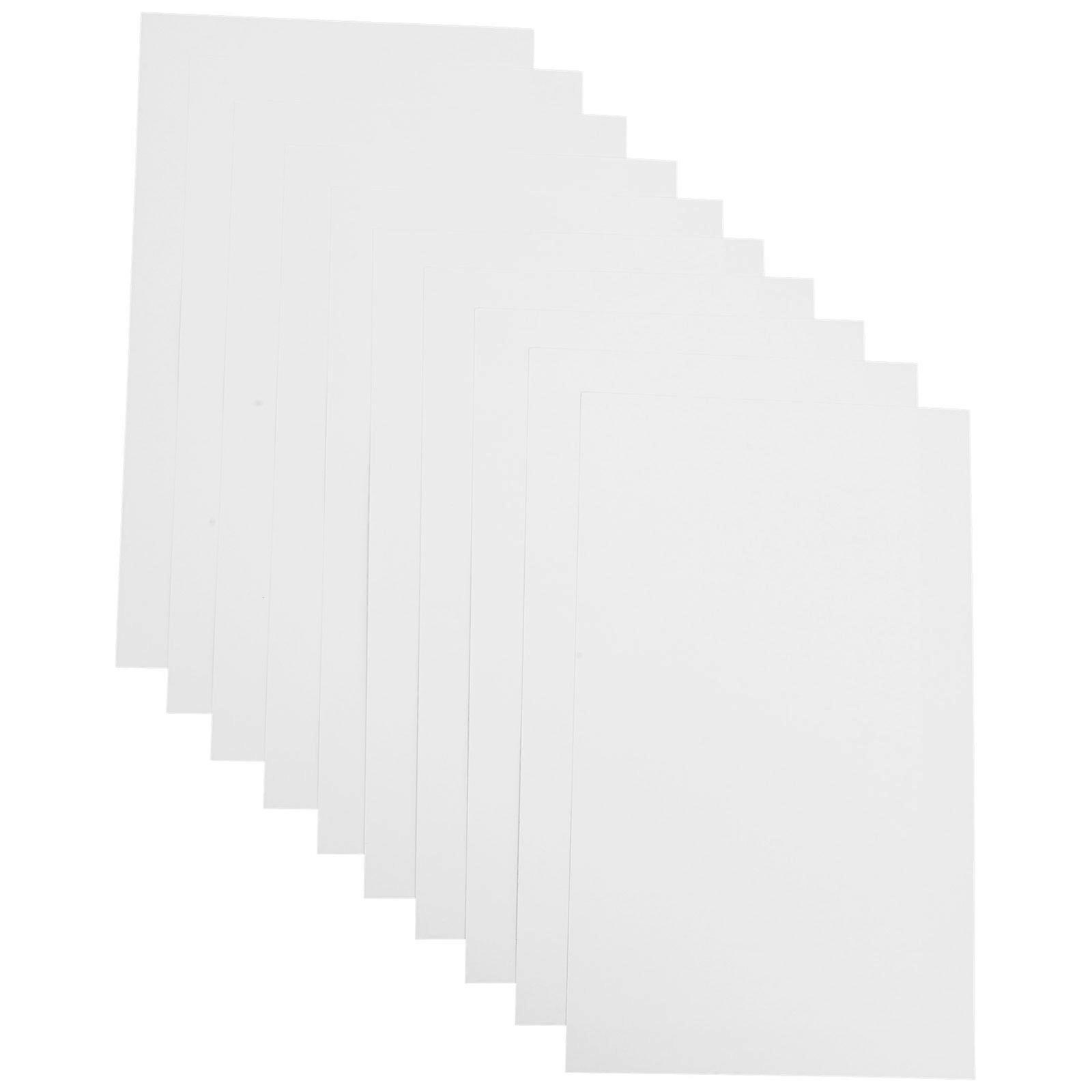 Chinese Rice Paper For Painting Calligraphers Durable Rectangular White 10Sheets