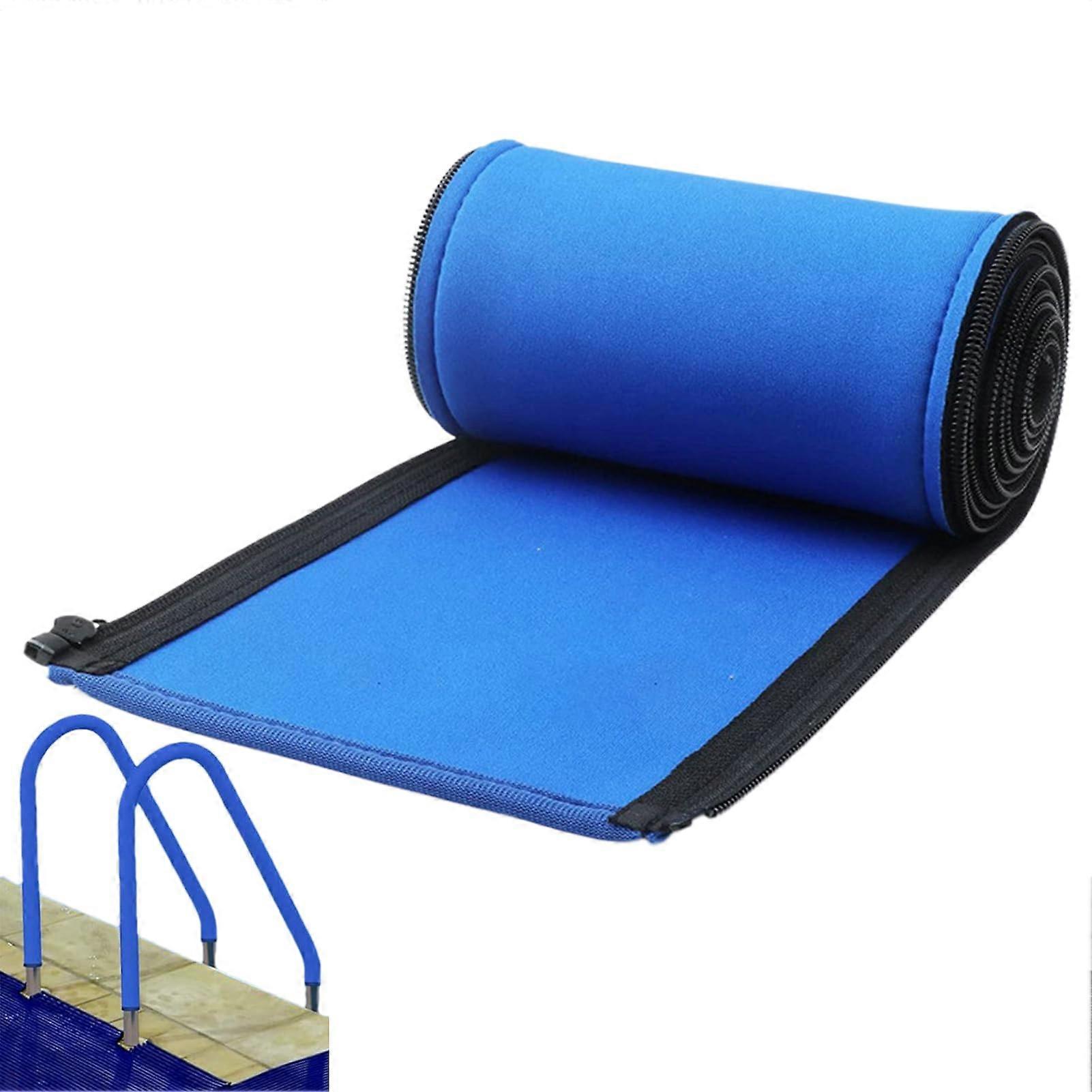 泳池扶手套 70.87 x 5.91 英寸防滑套筒抗紫外线不褪色材料安全栏杆保护器