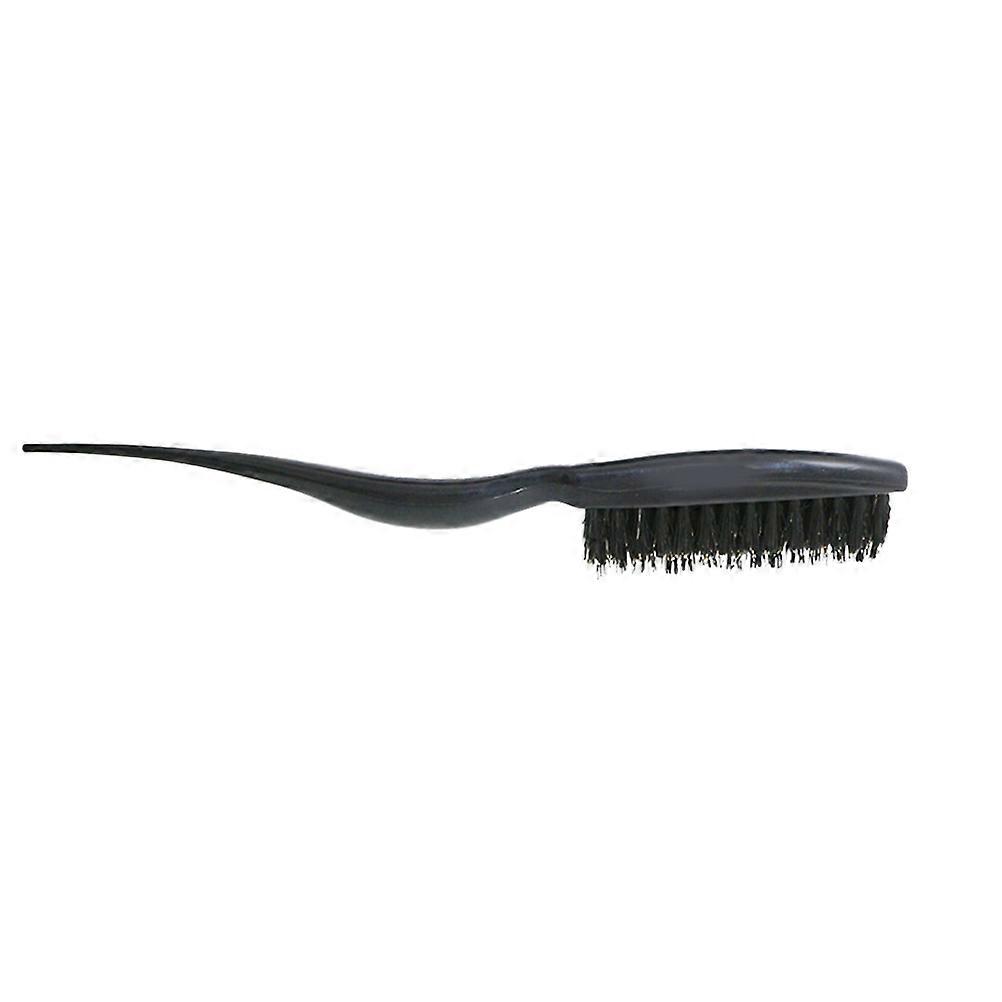 Black Salon Hairbrush for Women with Ergonomic Handle and Quality Assurance for Salon or Home Use