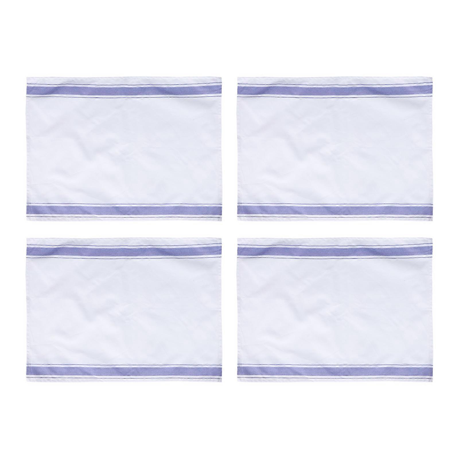 4pcs Reusable Cotton Cloth Napkins for Home & Party Use – Durable, Non Fading, Stylish Cleaning Cloths for Banquets and Daily Table Settings