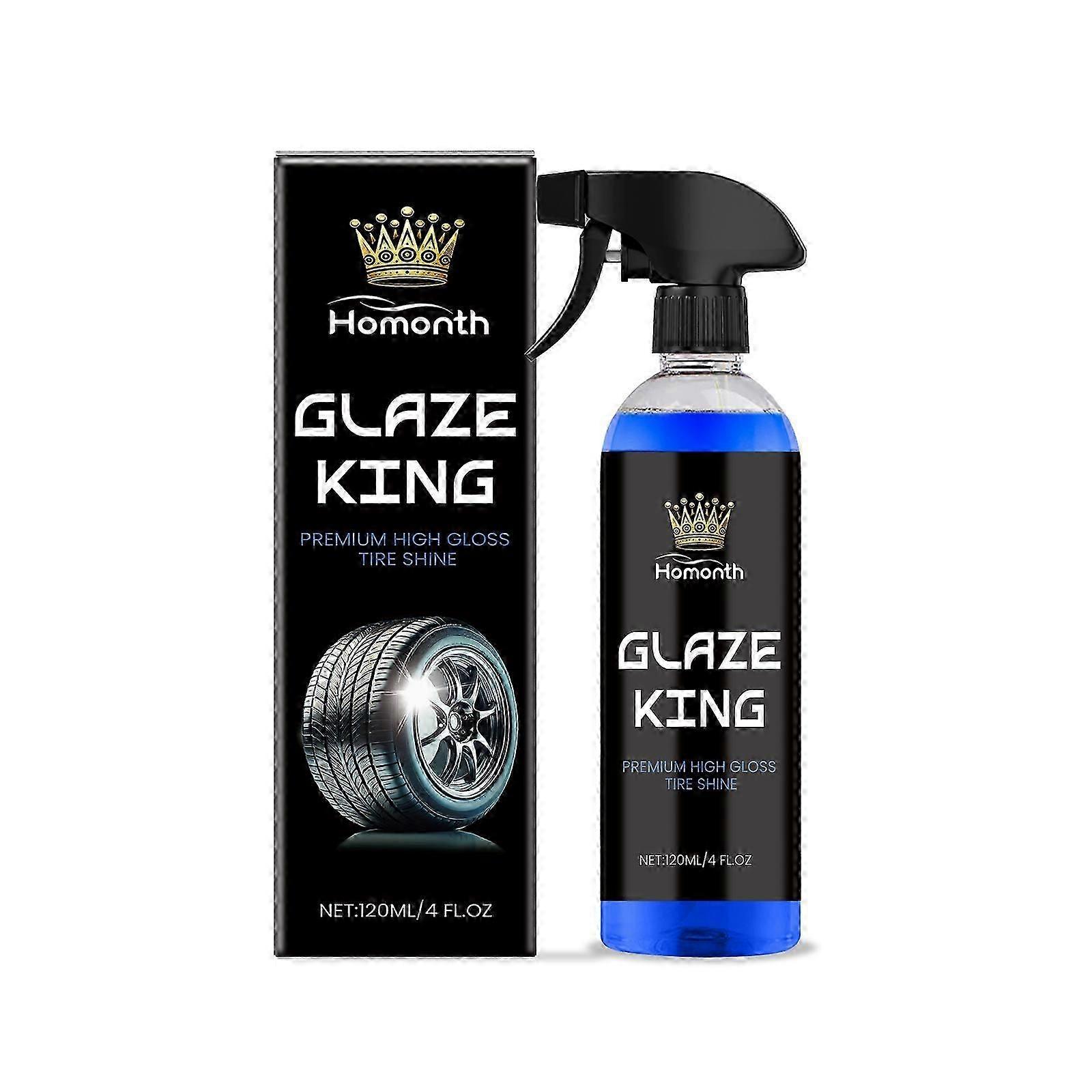 Tire gloss spray, waterproof, dustproof, fast gloss, no graying, suitable for a variety of tire care
