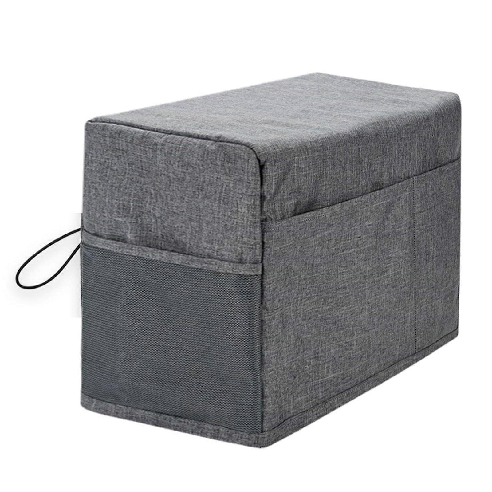 Sewing Machine Cover - Foldable Waterproof Storage Bag for Home & Workshop, Grey Color, Unisex Design, Compatible with Most Models