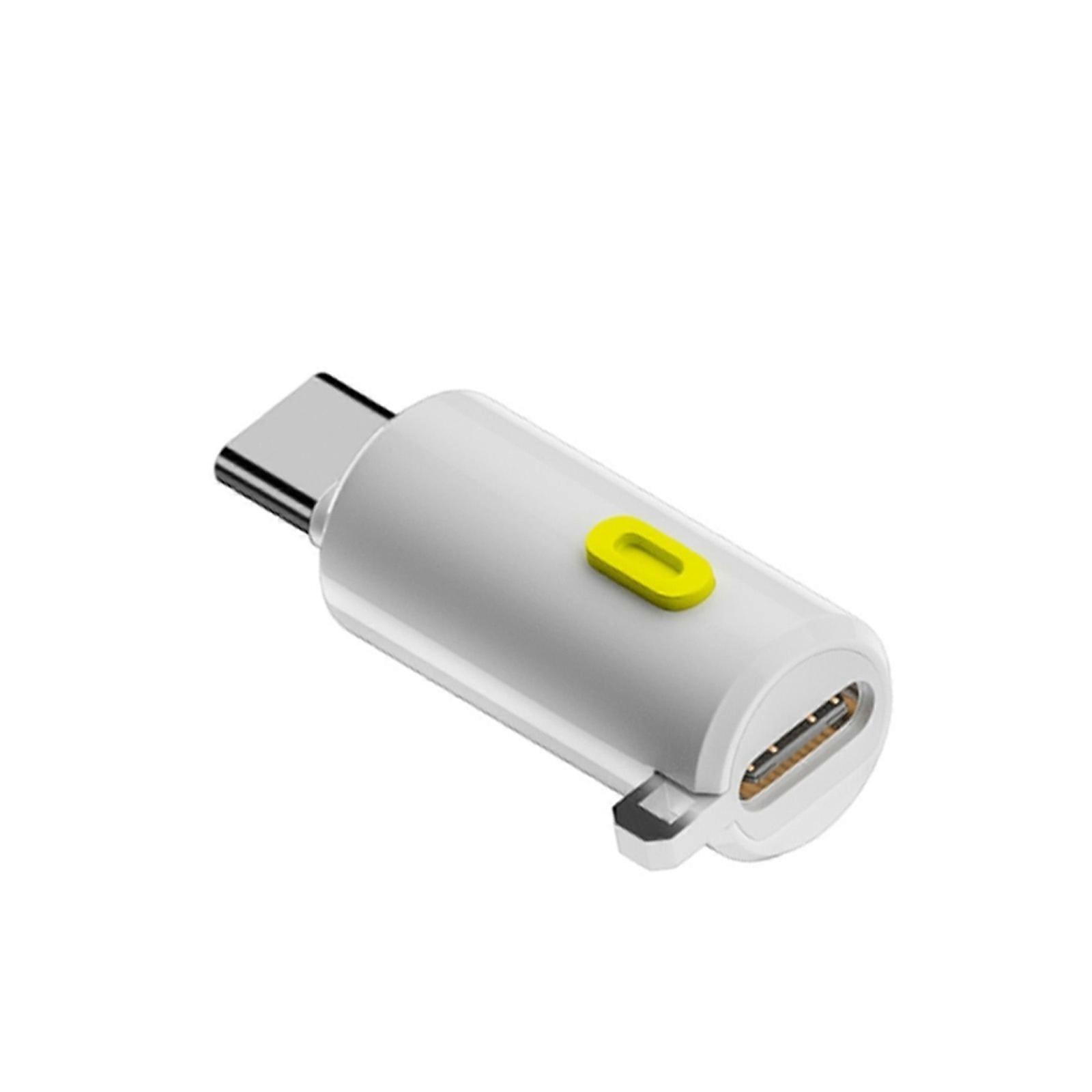 Multifunctional USB C Adapter 240W Output Real Time Power Monitoring 80Gbps Data Transfer 8K Video Support White