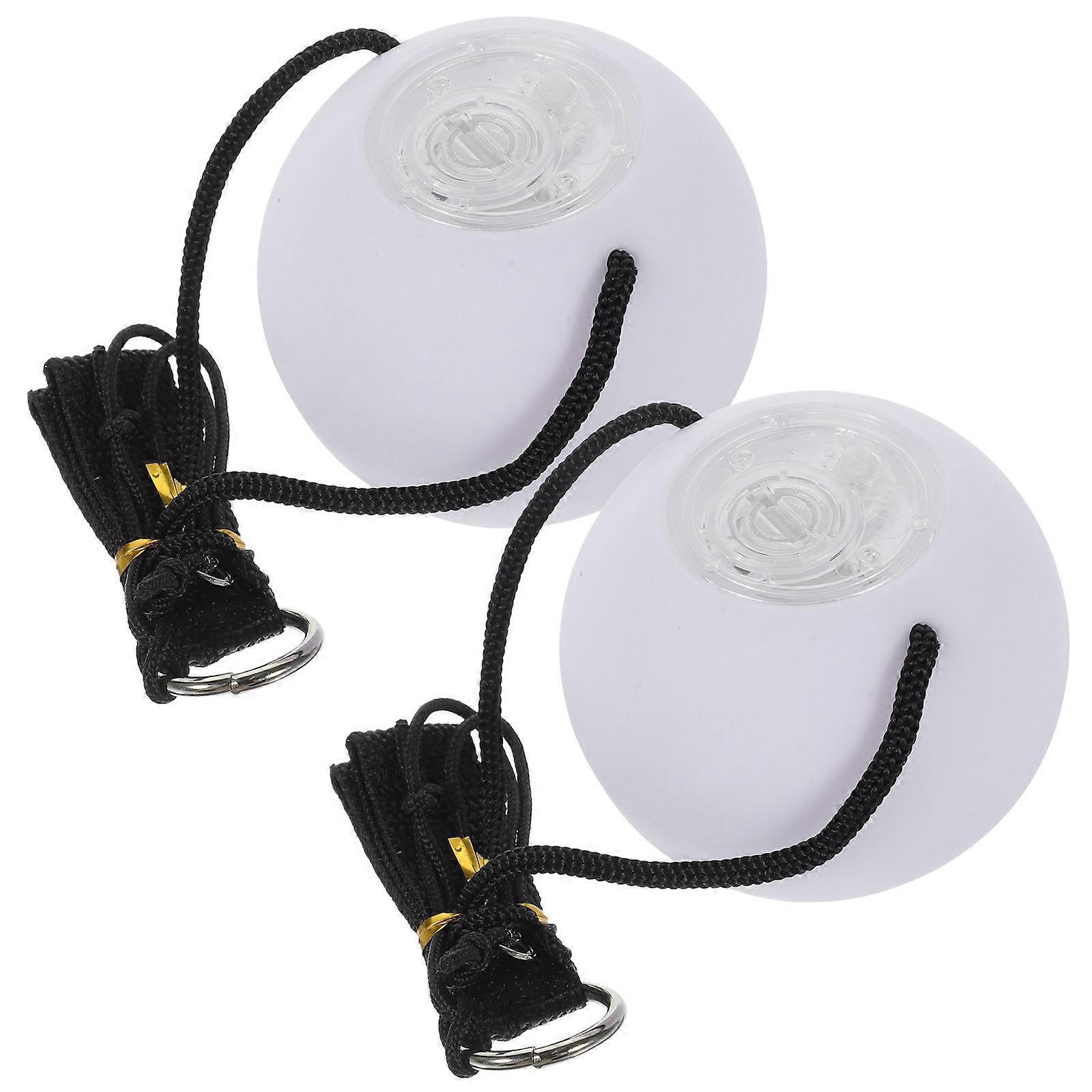 LED Glowing Juggling Balls Set of 2 Durable Impact Resistant Balls for Outdoor Parties, Music Festivals, and Dance Performances