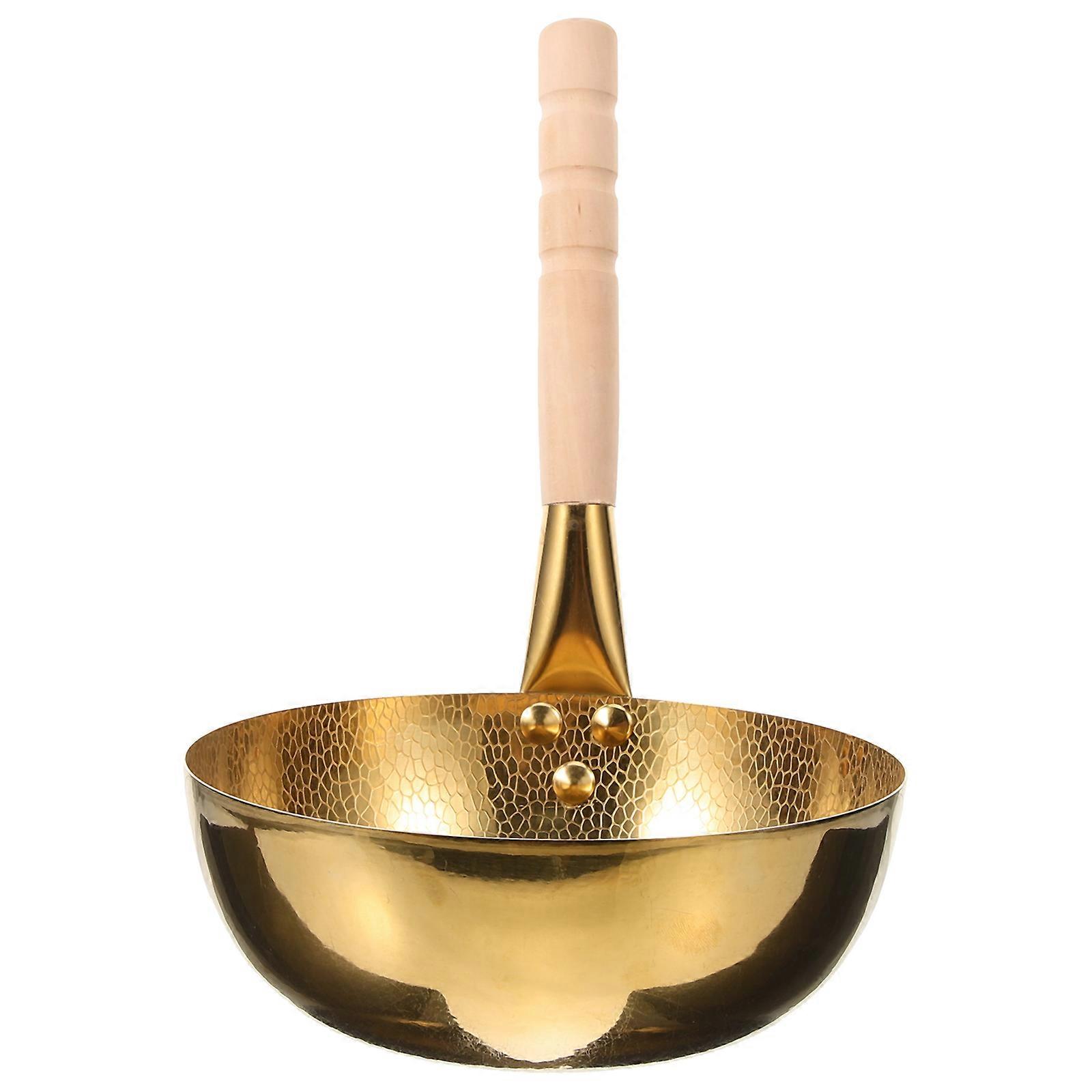 Grötgryta Trähandtag Risnudlar Matlagning Gröt Små kastruller 1Pack