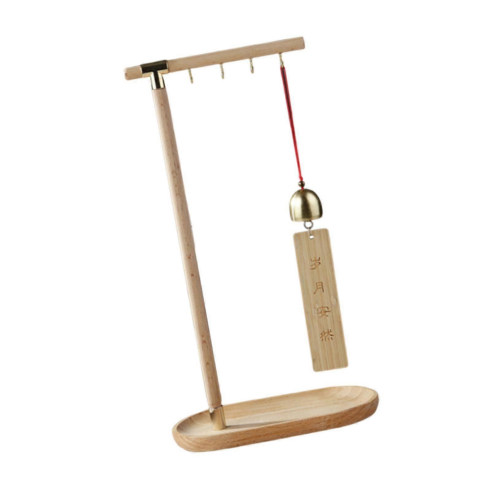 Pen Hanger Wind Chime Stand Calligrapghy Brush Hanger for Beginners New Year