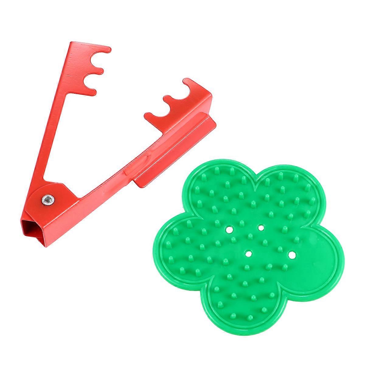 Rose Stripping Tool Thorn Removal Professional Design Metal Pliers Shape For Florist Use 1 Set
