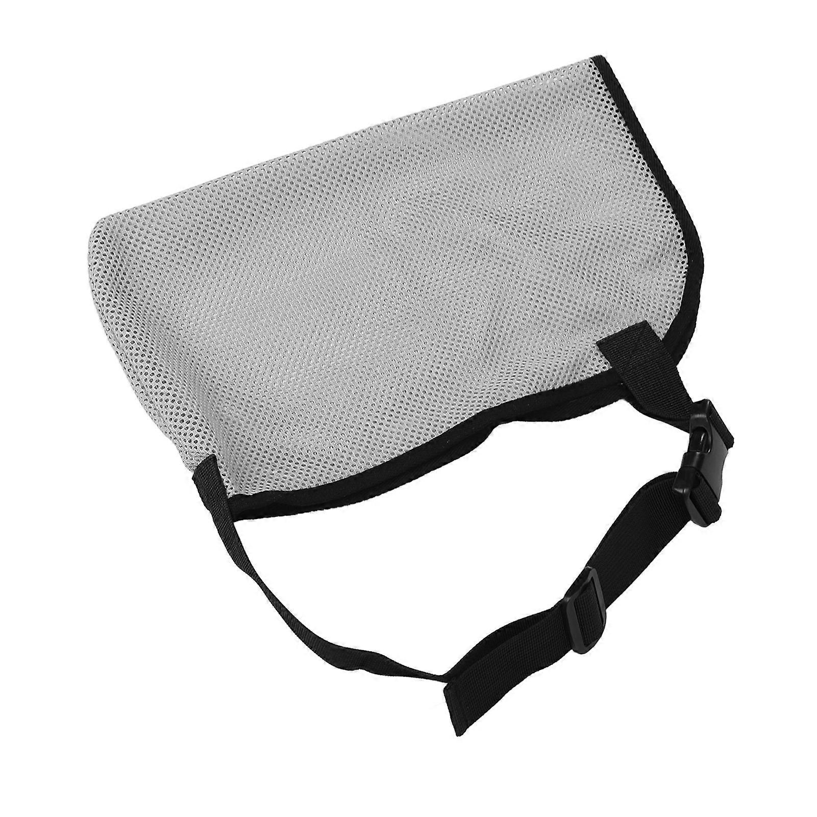 Arm Sling Adjustable Breathable Shoulder Sling with Detachable Shock Absorbing Shoulder Pads for Luxation Sprains Grey