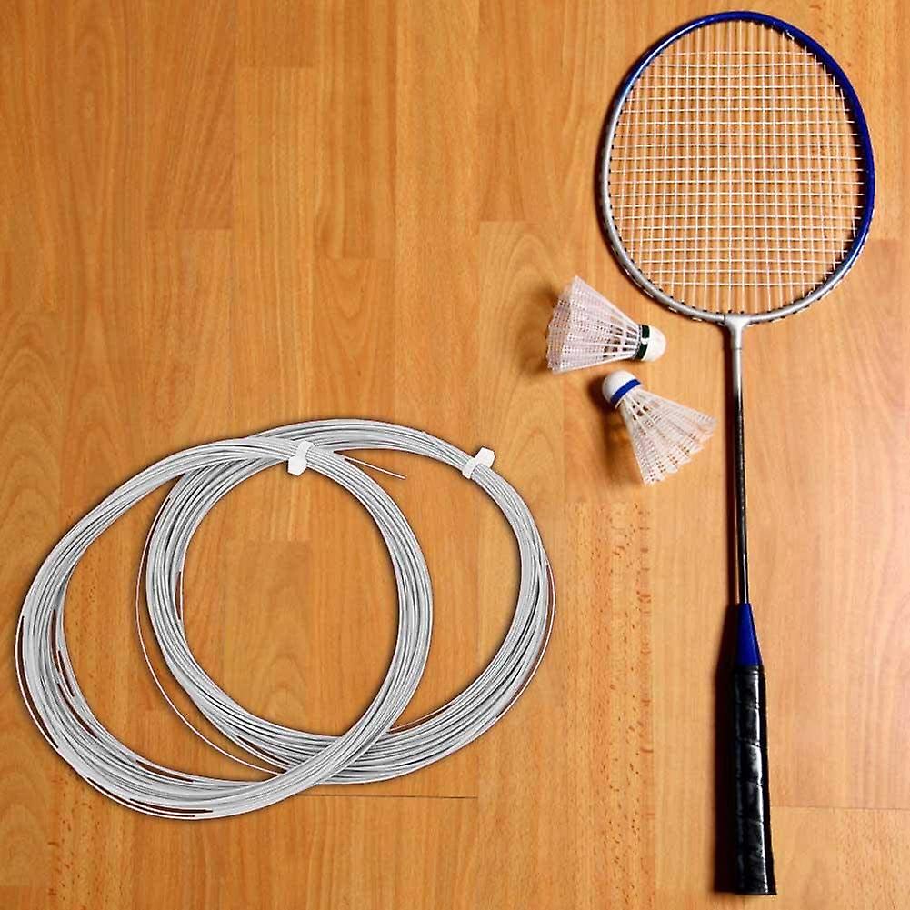 Fong 2 Pcs Badminton String,10m High Elastic Badminton String Durability Badminton Line With Good Durability For Badm