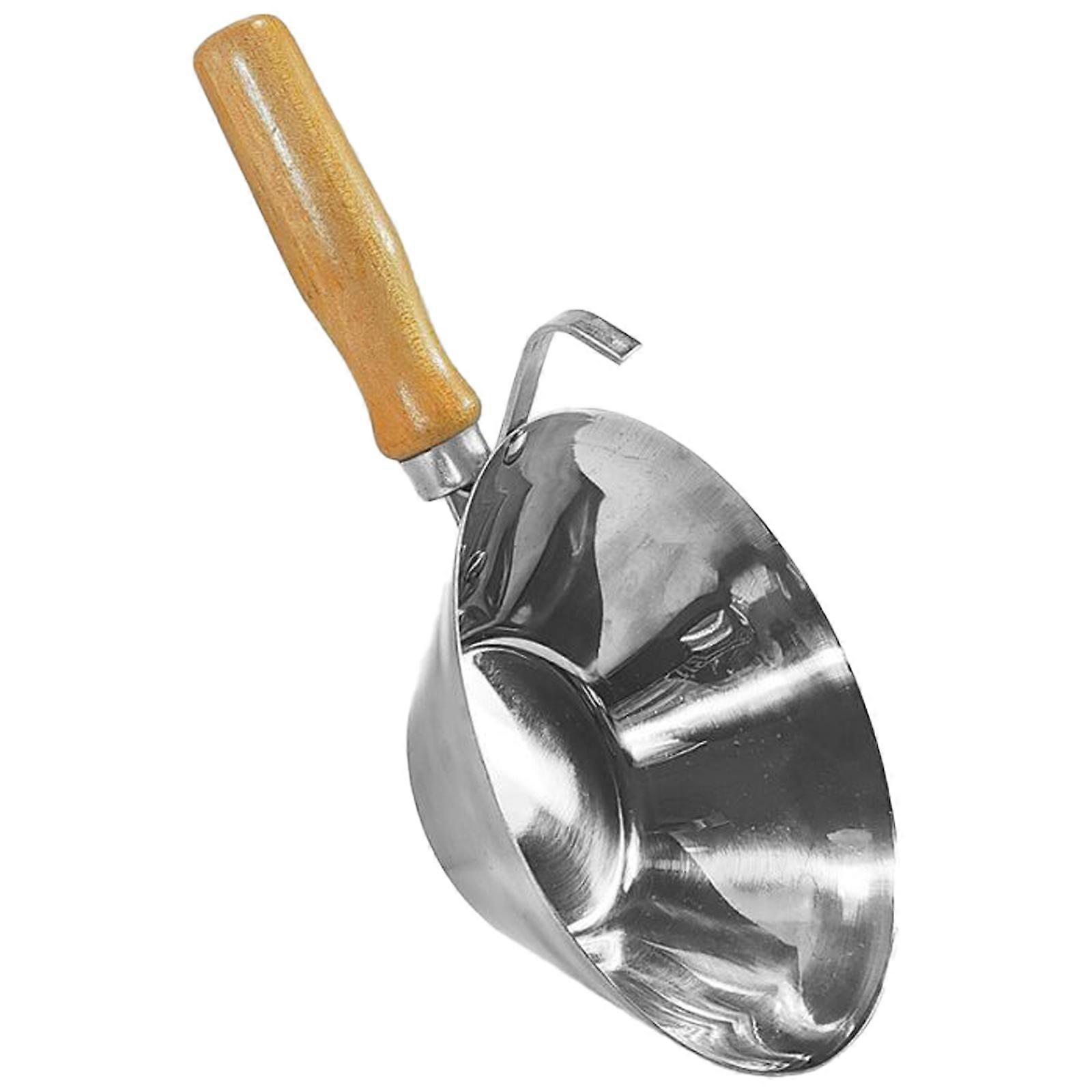 Mud Bucket Constructions Garlic Water Buckets Cement Pail Mixing Stainless Steel Builders Empty Can Container Multicolor