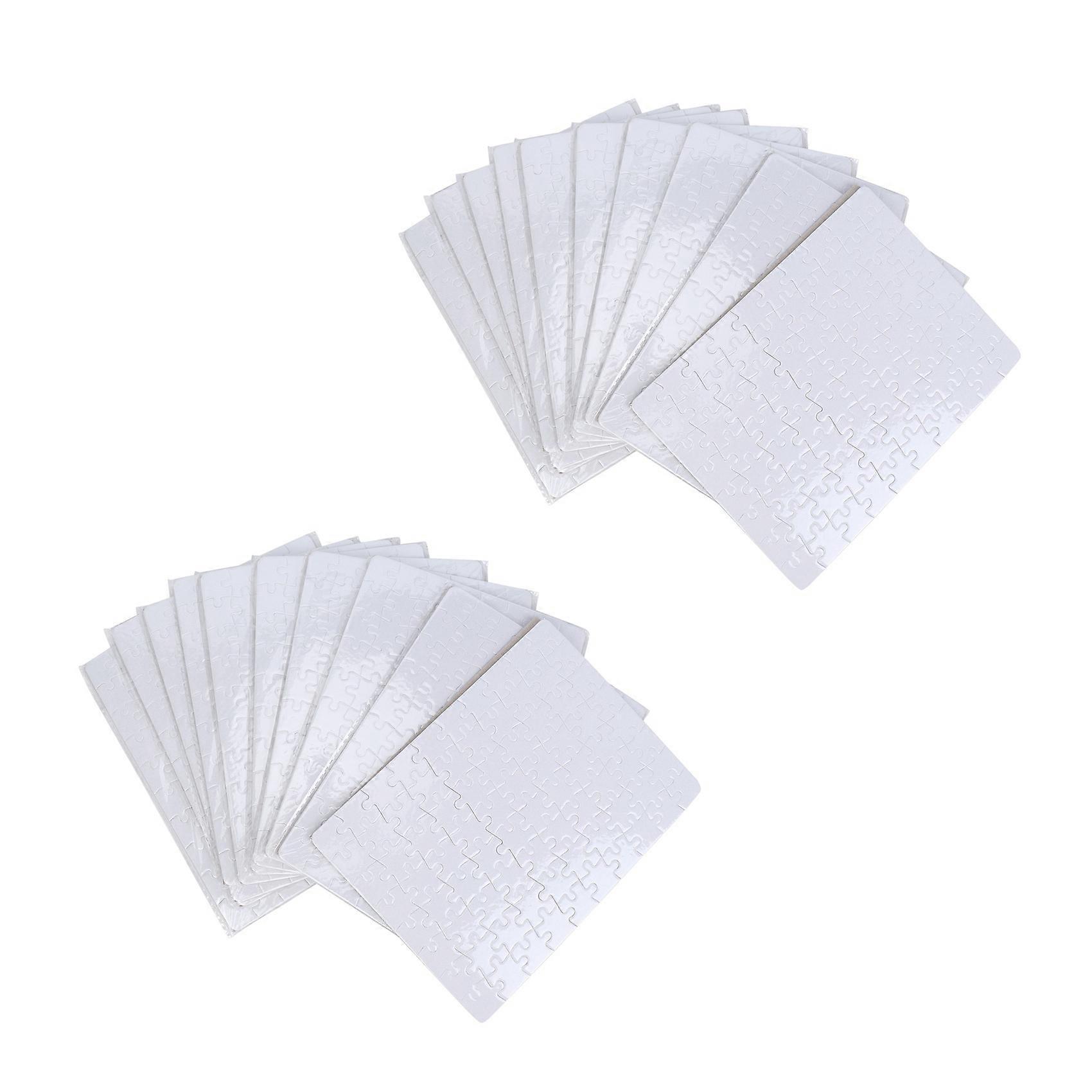Sublimation Blank Puzzle 20Pcs/Lot DIY Craft A5 Jigsaw Puzzle for Sublimation Ink Transfer
