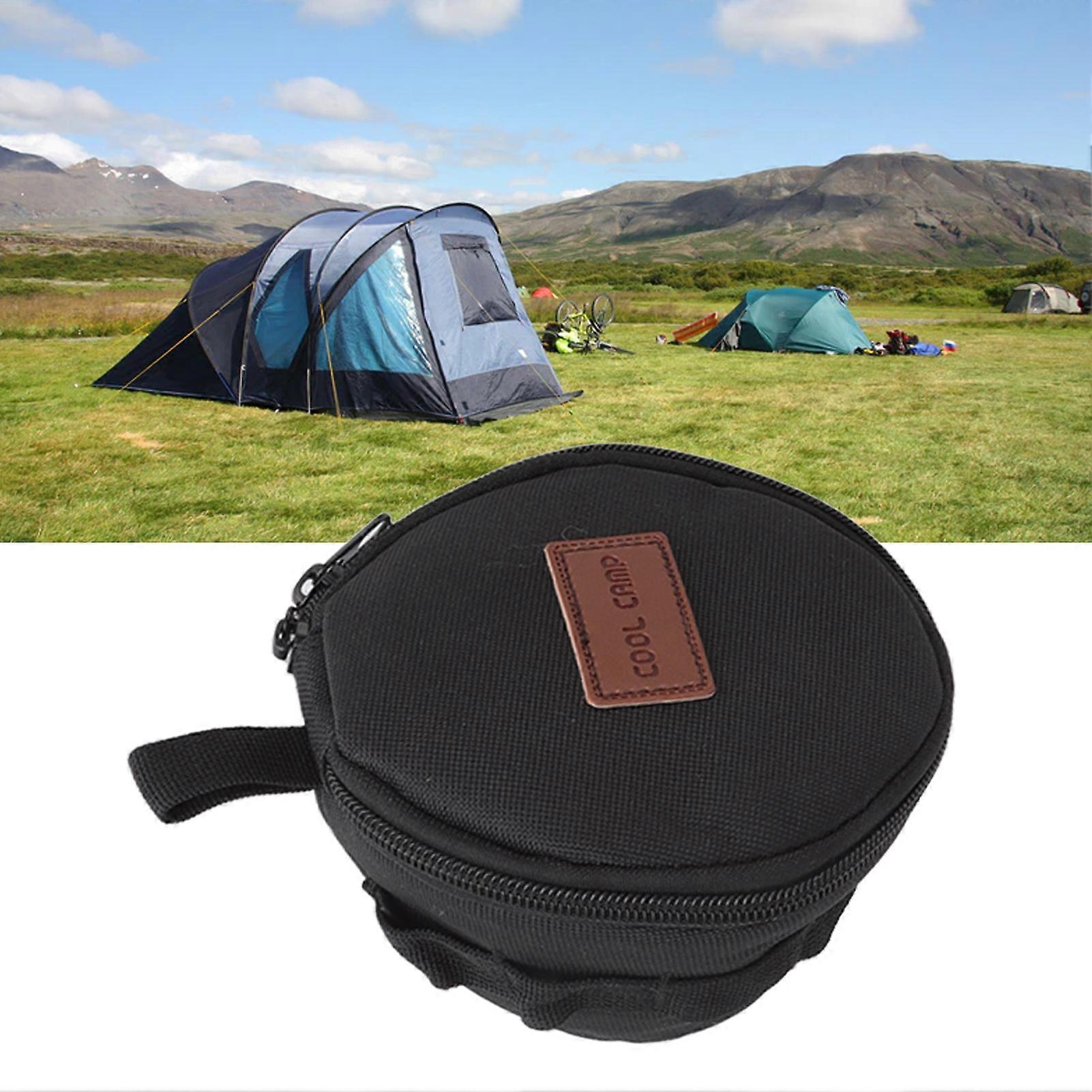 תיק מחבת קמפינג קיבולת גדולה קל משקל נייד קמפינג כלי בישול תיק אחסון לפיקניק קמפינג חיצוני