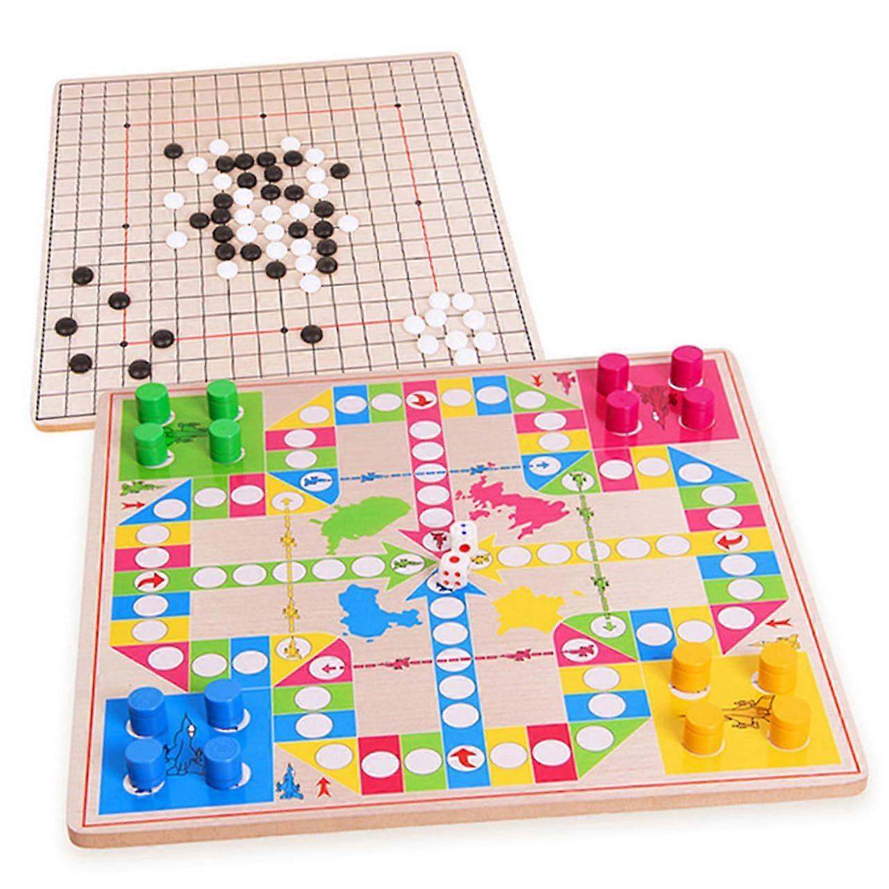 1 Set Multifunctional Flying Chess Series Game Pieces Safe for Promotes HandEye Coordination