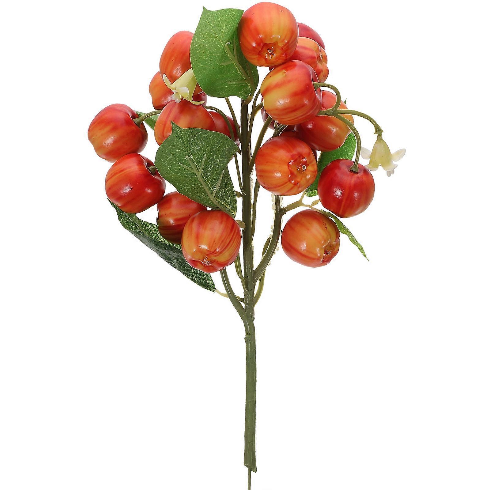 Realistic Artificial Fruit Branch String for Home Decoration, Photography Props & Stylish Creative Ornaments