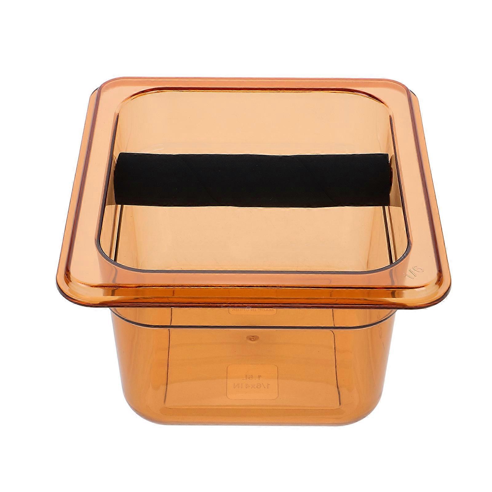 Sleek Appearance Coffee Tap Box Antislip Design For Espresso Machine 1Pcs