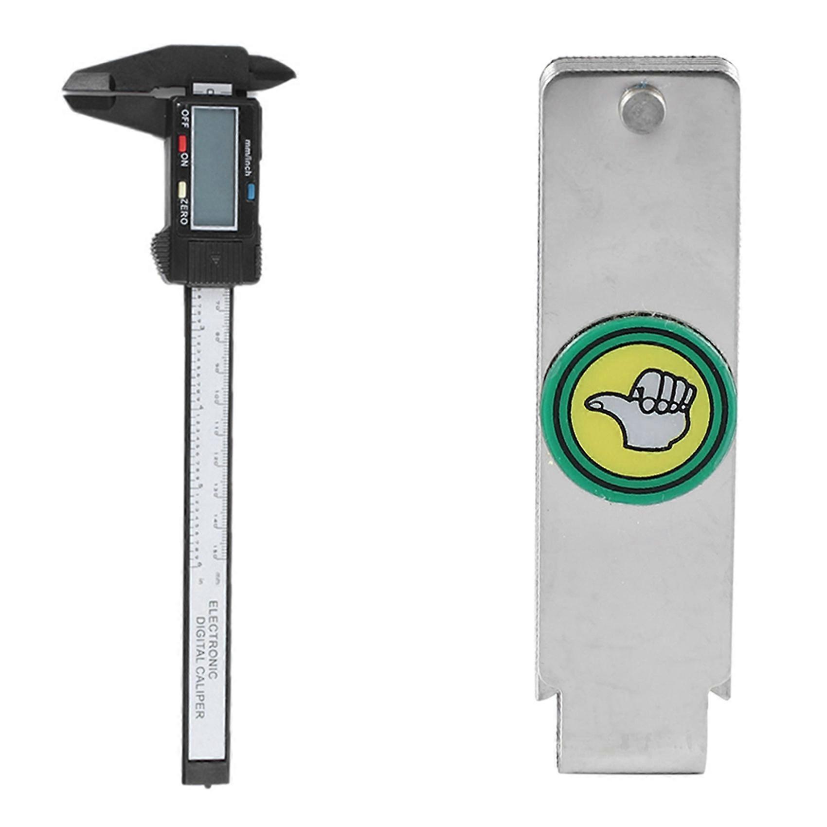 Electronic Digital Caliper with Gemstone Jewelry Diamond Measuring Foot Size Measuring Six Caliper T