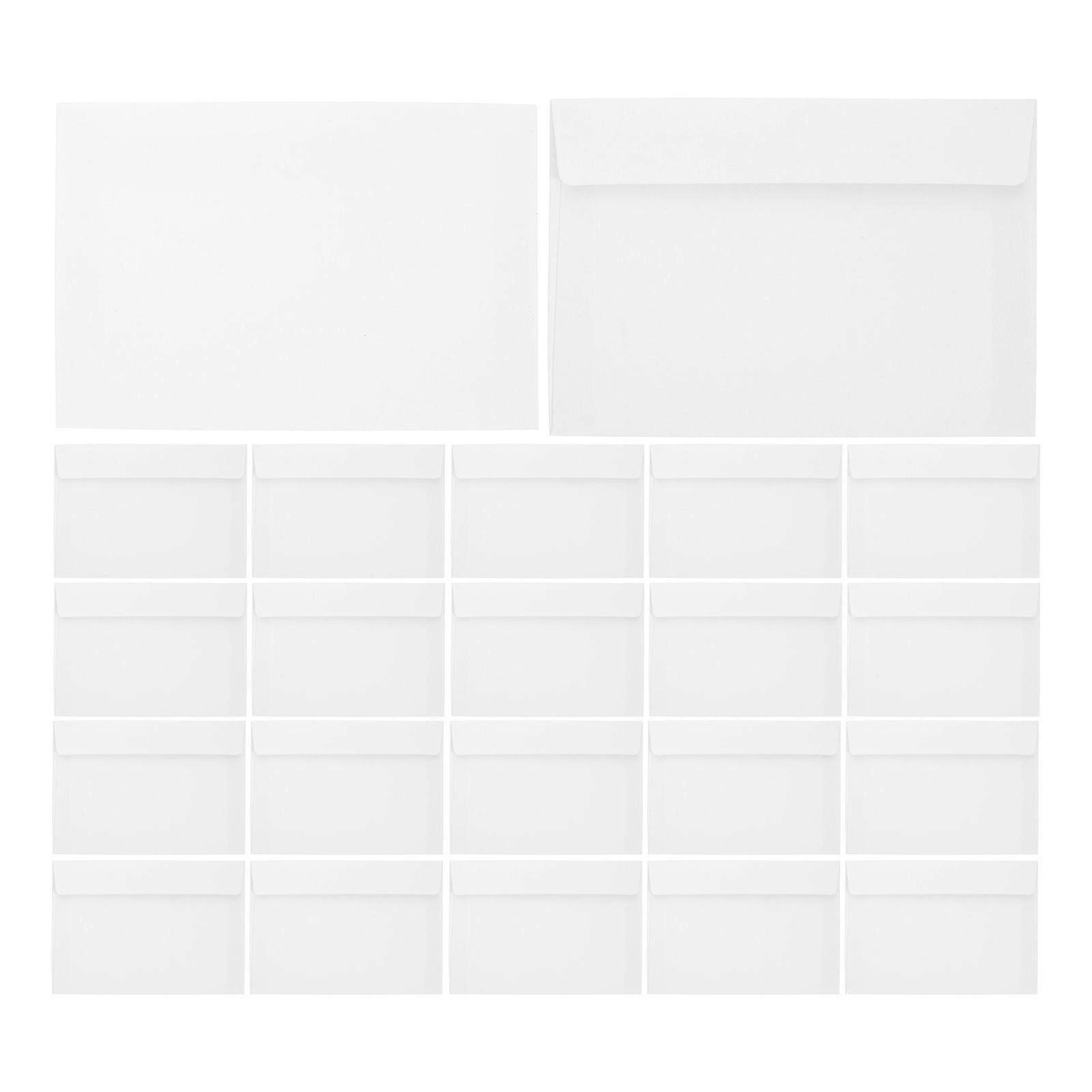 50 Pcs Kraft Envelopes Self Seal Envelopes Card Envelopes Kraft Paper Envelopes Invitation Envelopes Postcard Envelopes For Wedding Party Invitations