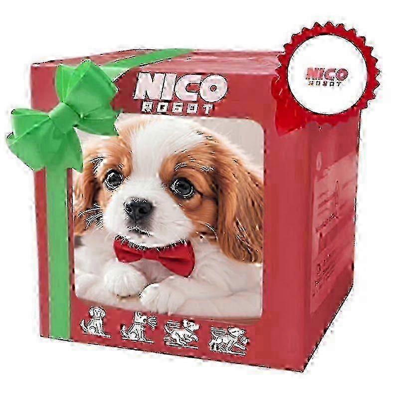 2025 Nico Robot Dog, My Realistic Robot Puppy Doll, Interactive Plush Toy That Acts Like a Real Puppy